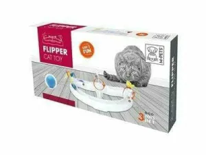 Flipper Cat Toy White