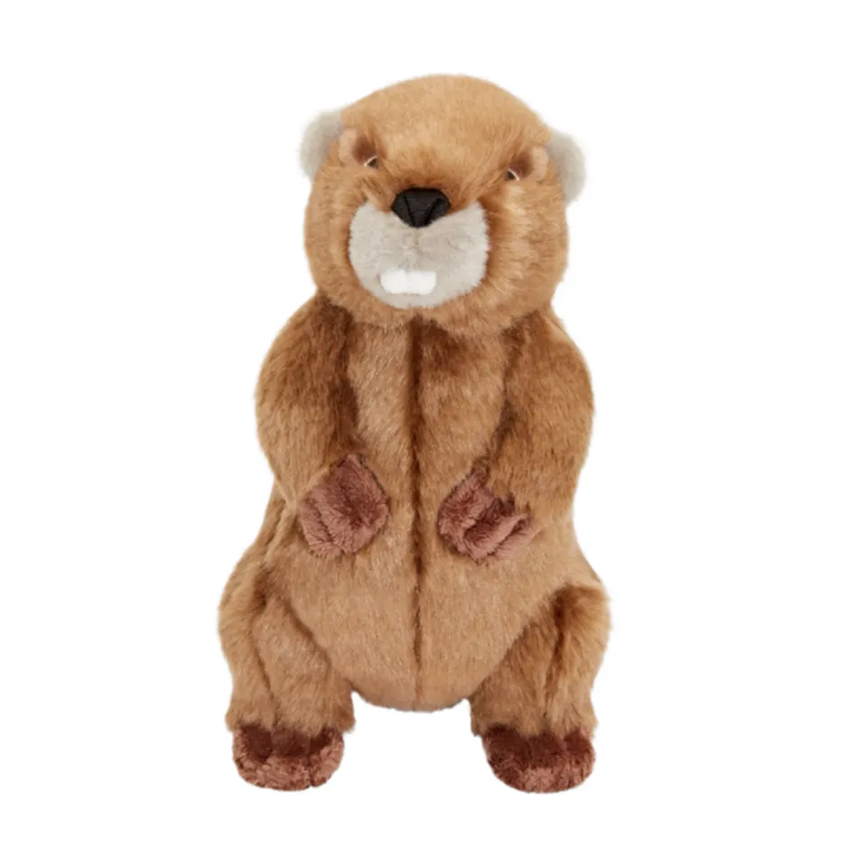 Fluff & Tuff Troy Beaver Plush Dog Toy