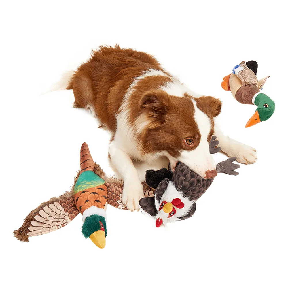 FOFOS Rooster Plush Dog Toy