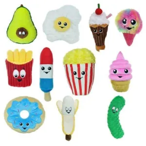 Food Junkeez Plush Dog Toy