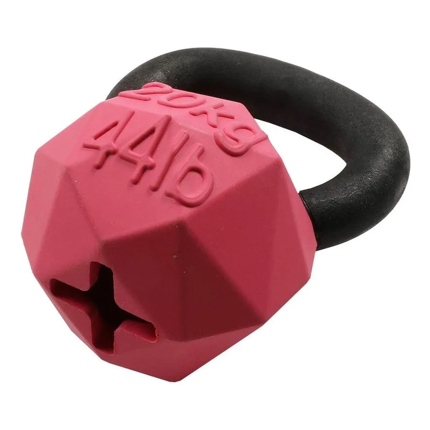 For The Gainz - Kettlebell Dog Toy Purple/Black