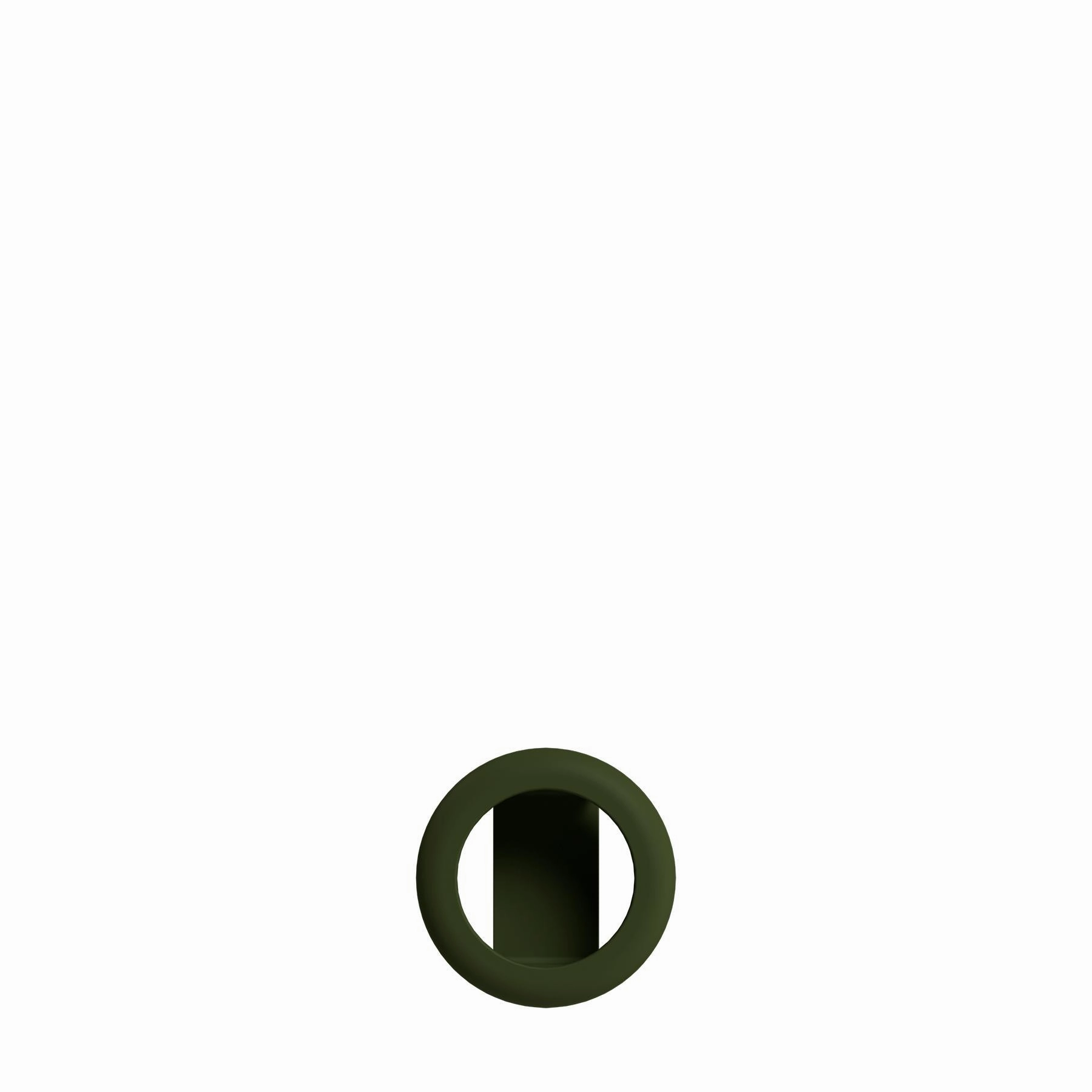 frank green Khaki AirTag Holder Large