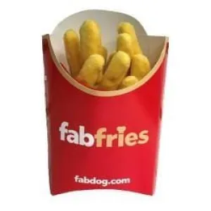 French Fries Super Squeaker Dog Toy