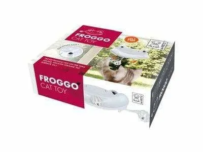 Froggo Cat Toy White