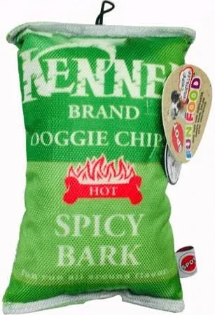 Fun Food Chips Dog Toy - Kennel
