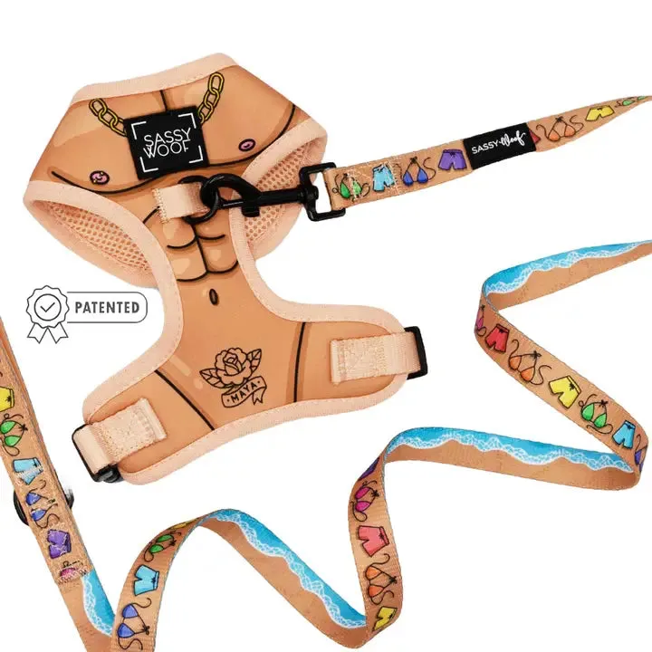 Funny Muscle Bod Beach Harness