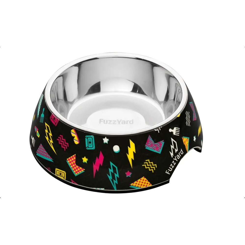 Fuzzyard Dog Bowl Melamine Bel Air L