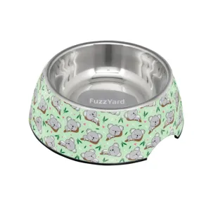 Fuzzyard Dog Bowl Melamine Dreamtime Koalas M