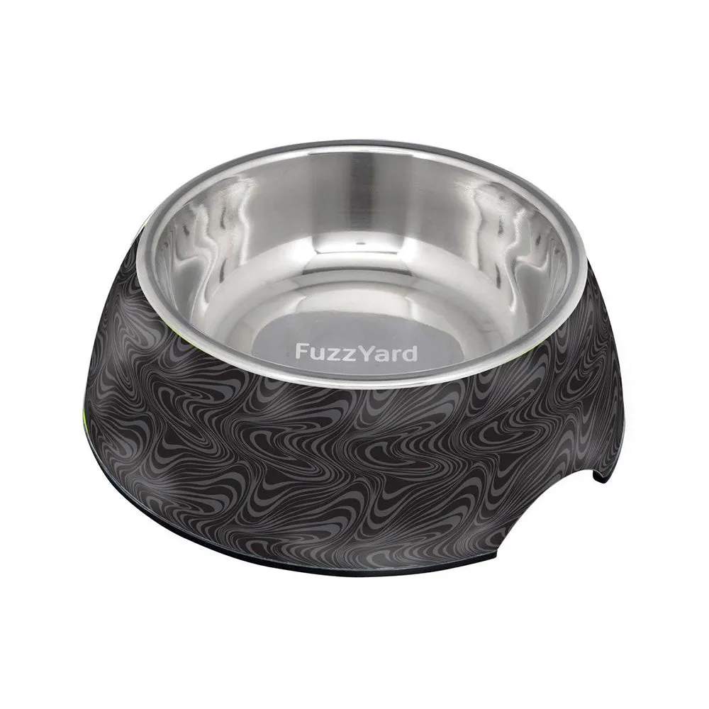 Fuzzyard Dog Bowl Melamine Liquify L