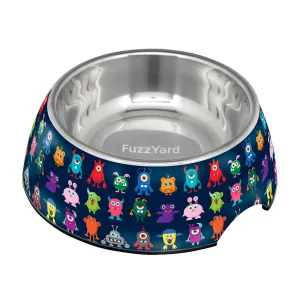 Fuzzyard Dog Bowl Melamine Yard Monsters L