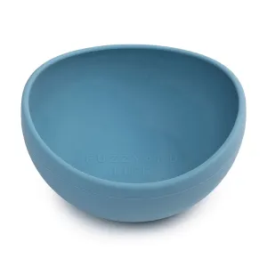 FuzzYard Dog Bowl Silicone French Blue M