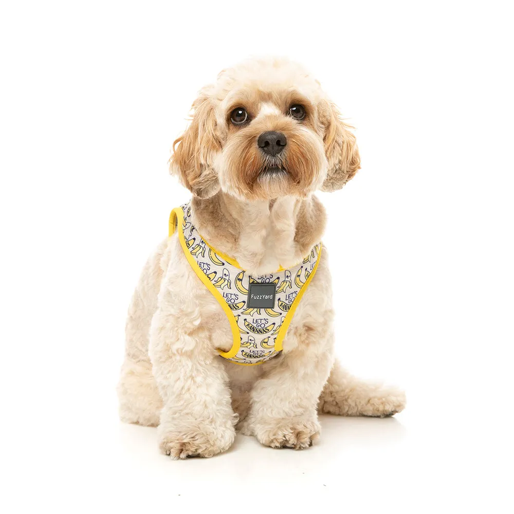 Fuzzyard Dog Step In Harness Go Bananas M