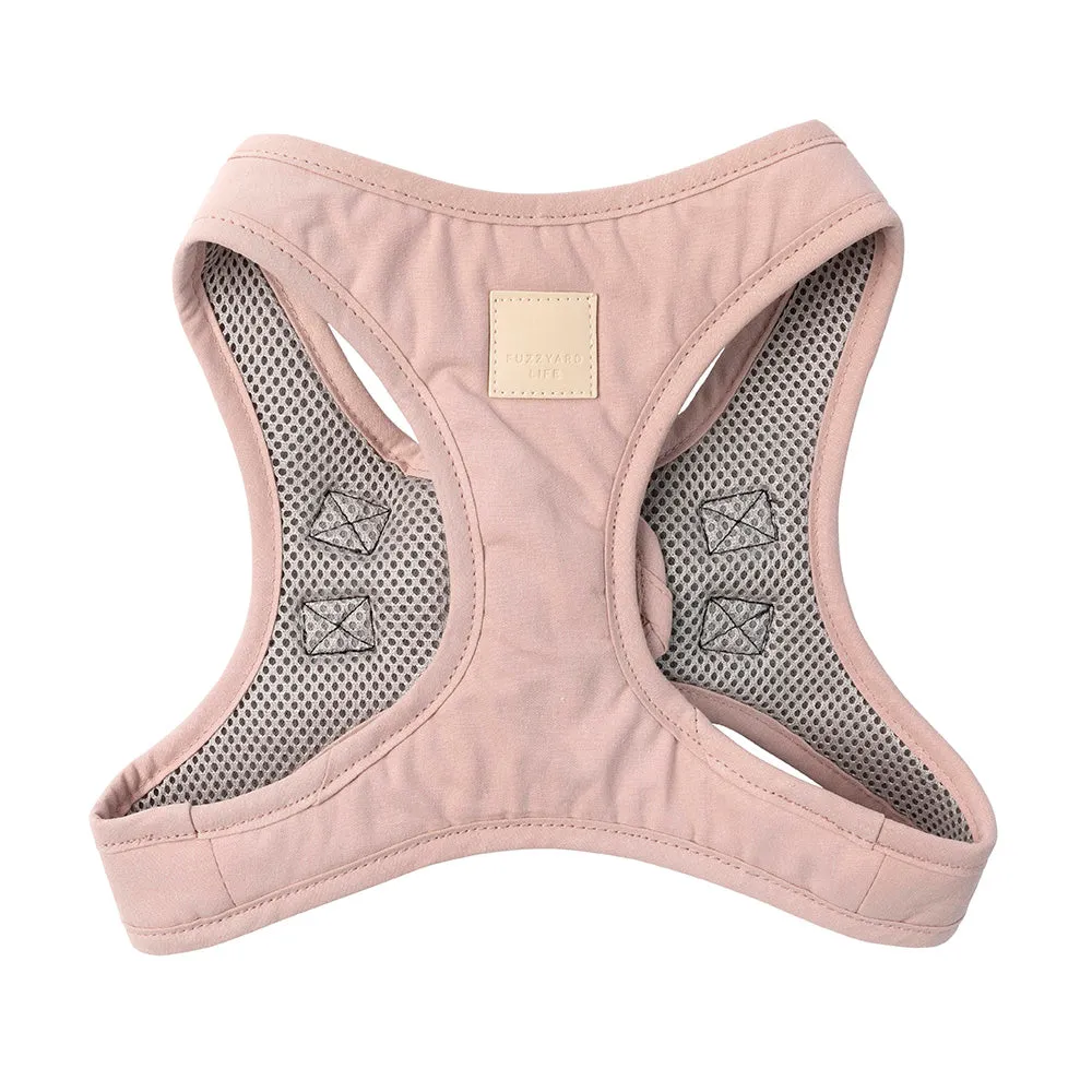 Fuzzyard Dog Step In Harness Life Soft Blush S