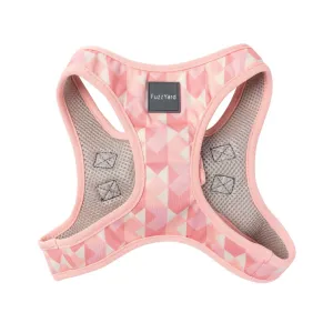 FuzzYard Dog Step In Harness Pink Lemonade XXS
