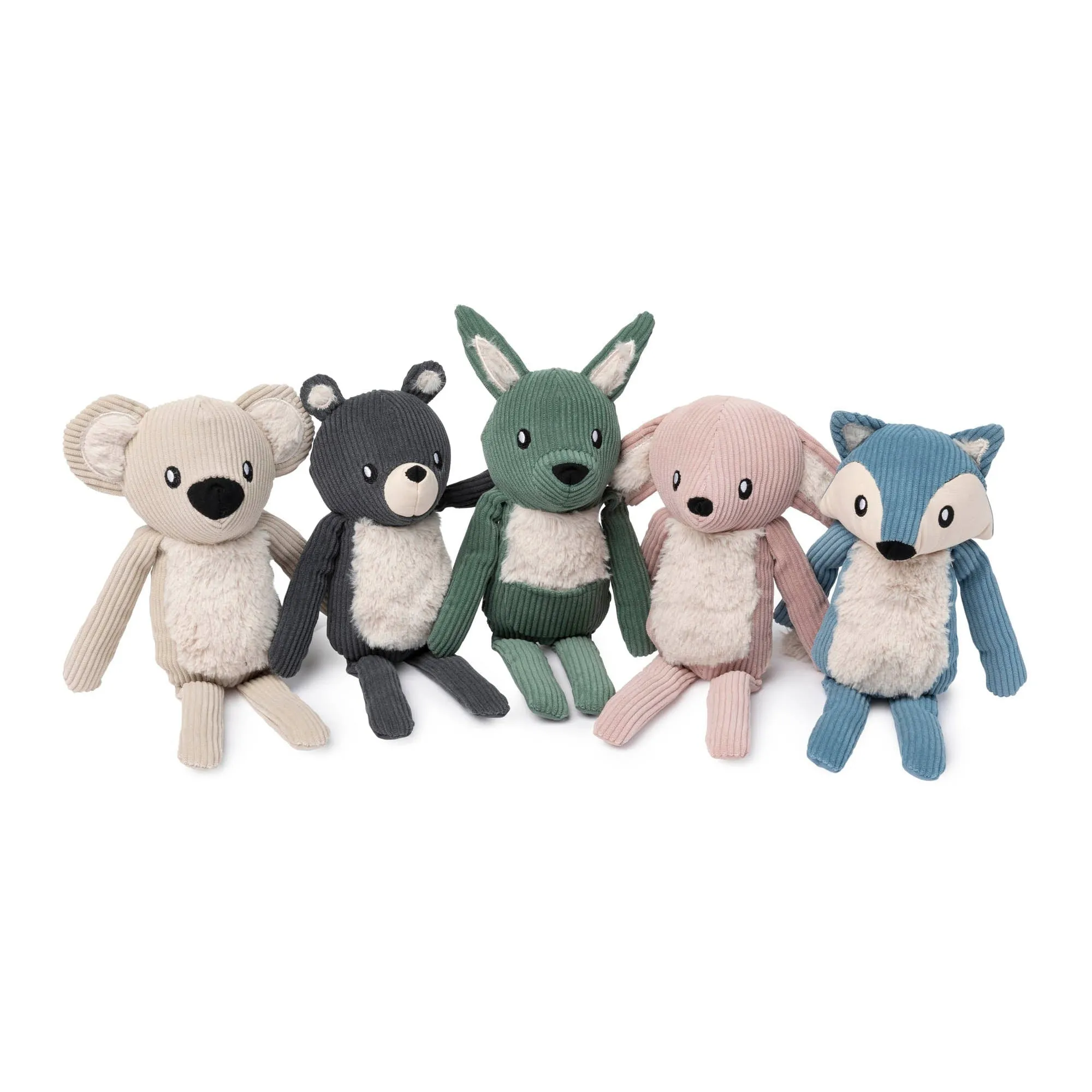 FuzzYard Life Dog Toy Bear Slate Grey