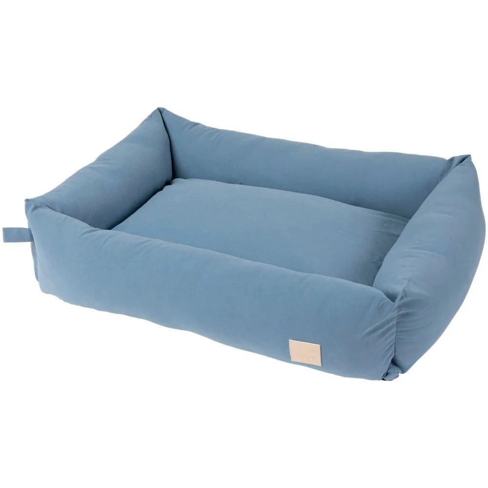 FuzzYard Life Lounge Dog Bed (French Blue)