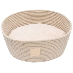 FuzzYard Life Rope Basket Pet Bed (Sandstone)