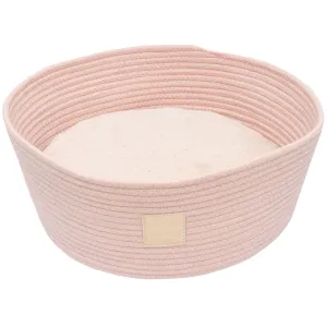FuzzYard Life Rope Basket Pet Bed (Soft Blush)