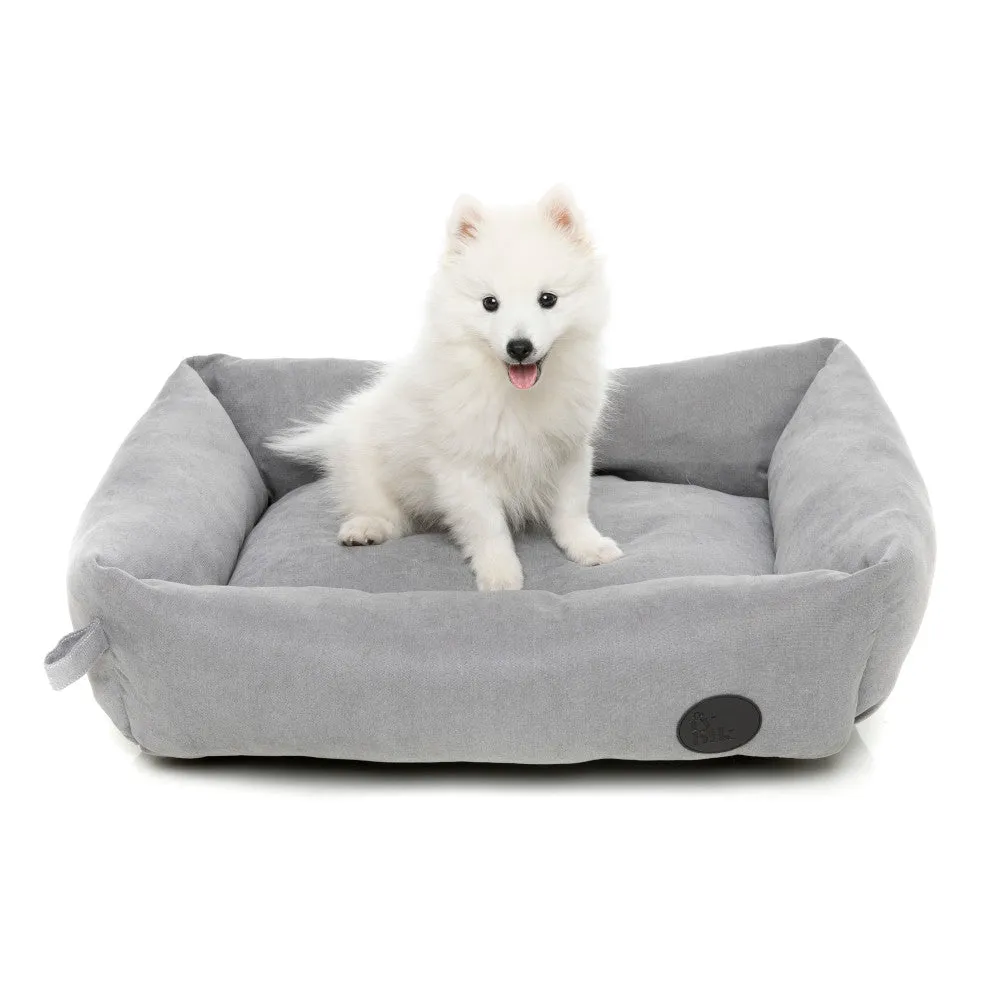 FuzzYard Lounge Dog Bed (Stone Grey)