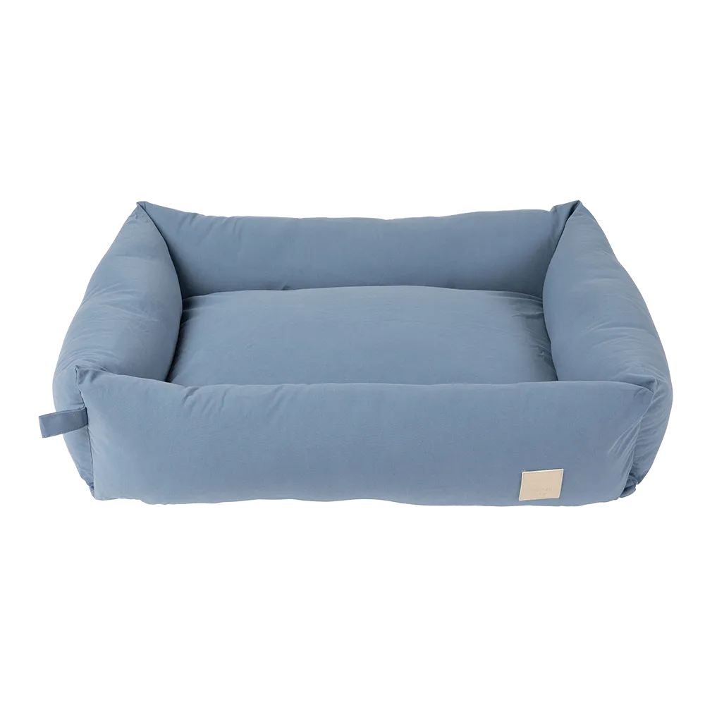 Fuzzyard Pet Bed Premium Lounge Life French Blue M