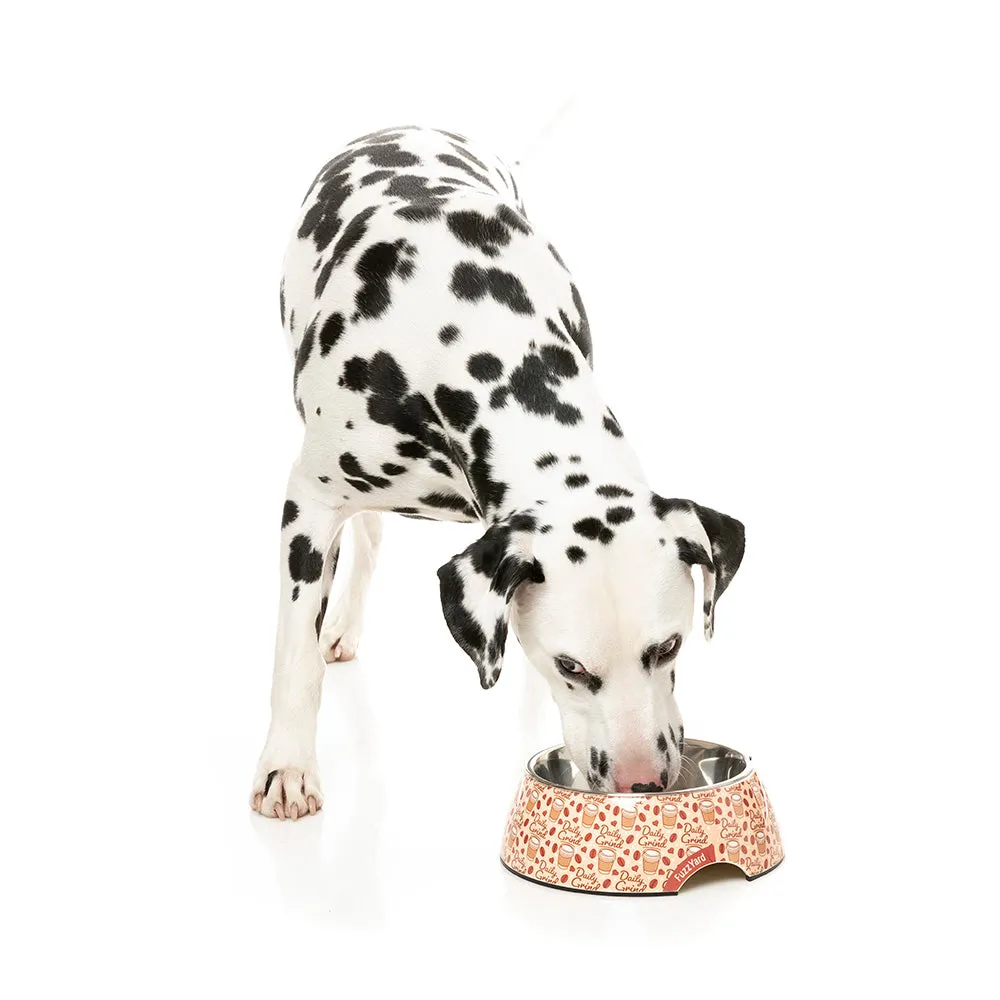 Fuzzyard Pet Bowl Melamine Daily Grind S