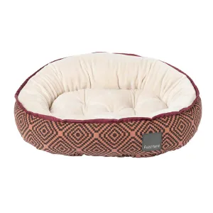 Fuzzyard Reversible Bed - Barcelona Maroon M 65cm x 74cm