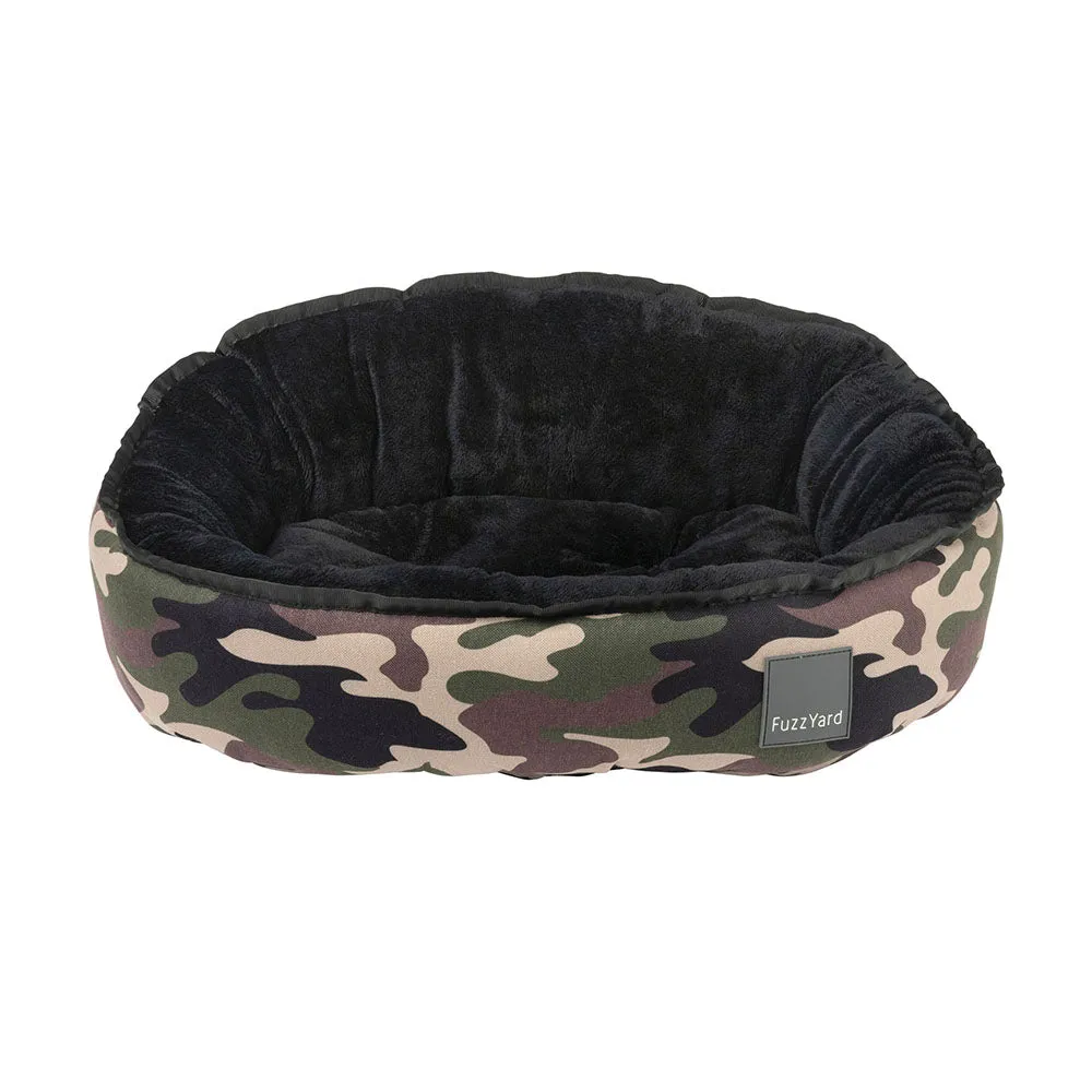 Fuzzyard Reversible Bed - Camo M 65cm x 74cm