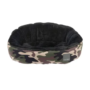 Fuzzyard Reversible Bed - Camo M 65cm x 74cm