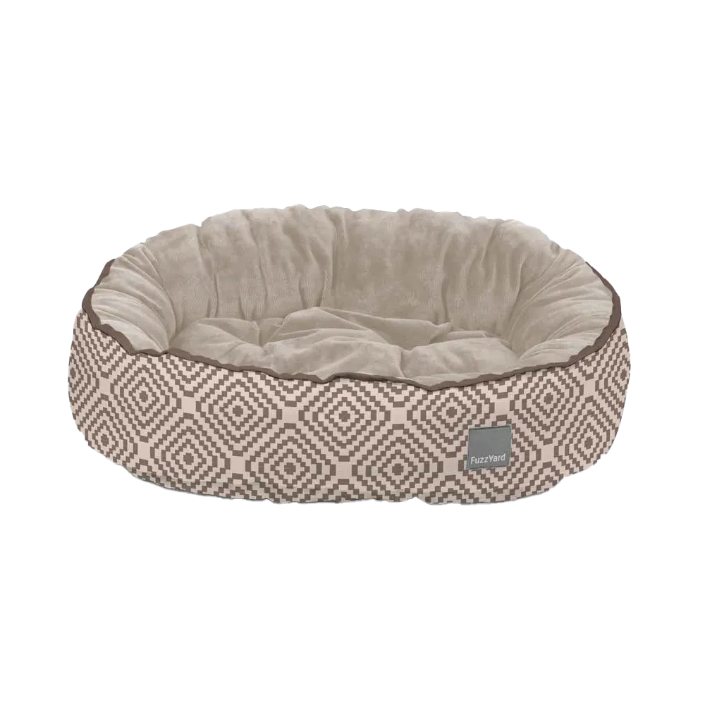 Fuzzyard Reversible Bed - Malta Mocha S 45cm x 56cm