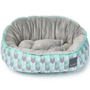 FuzzYard Reversible Dog Bed (Mint Fizz)