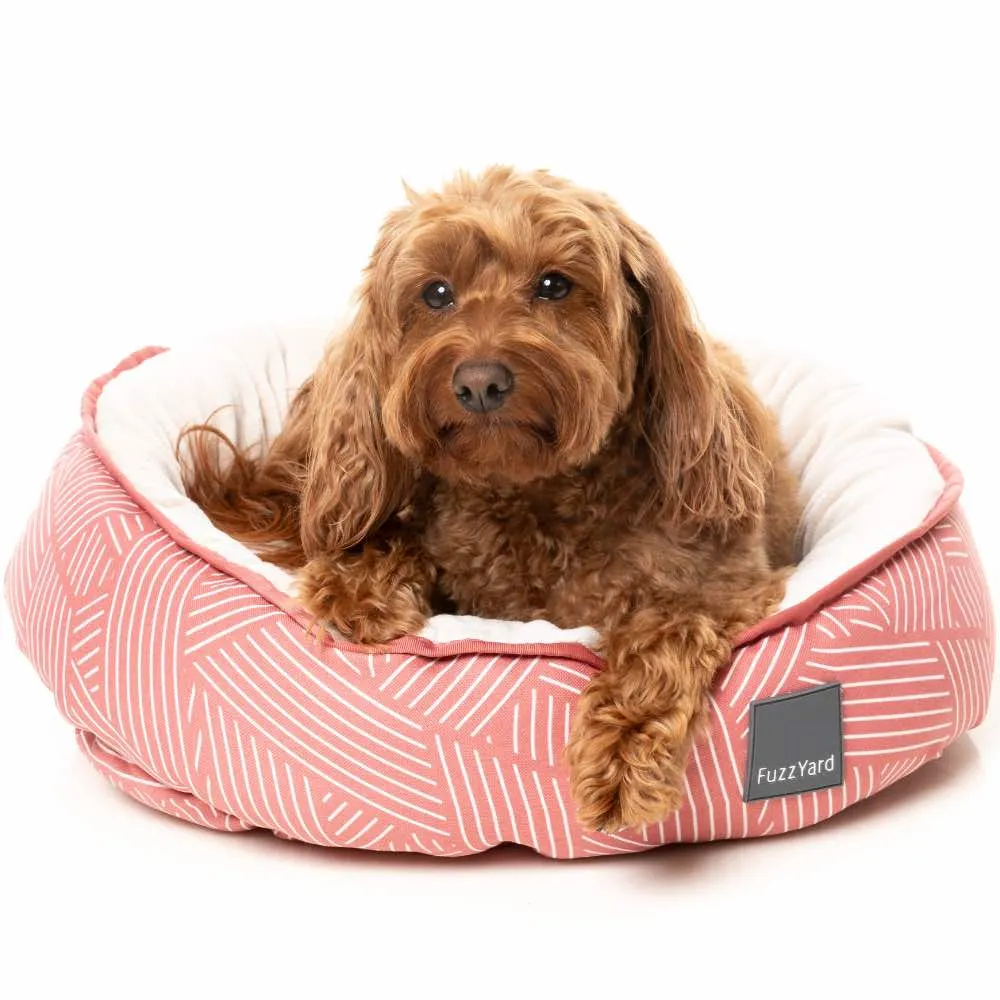 FuzzYard Reversible Dog Bed (Thornbury Brick Red)