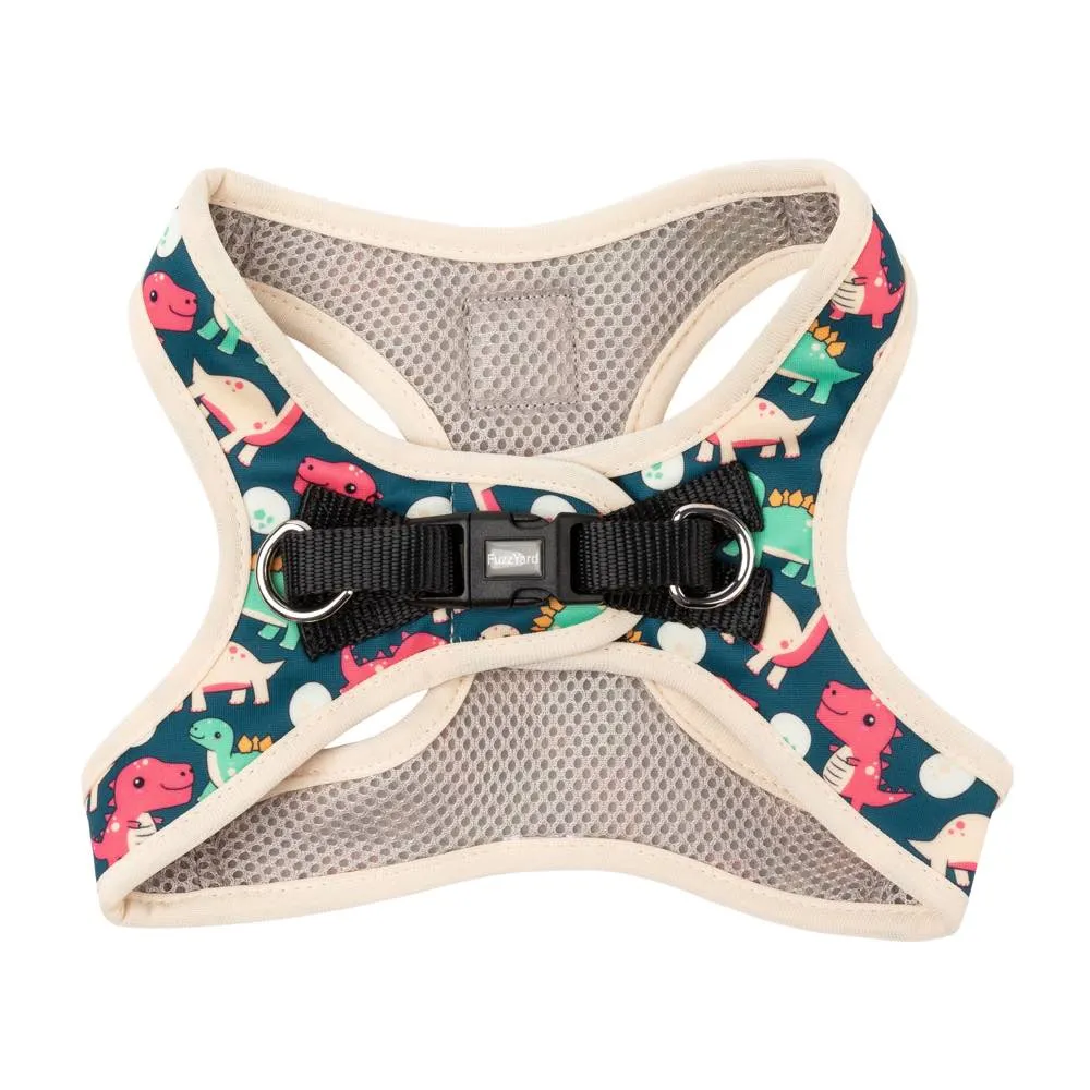 FuzzYard Step-In Dog Harness (Dinosaur Land)