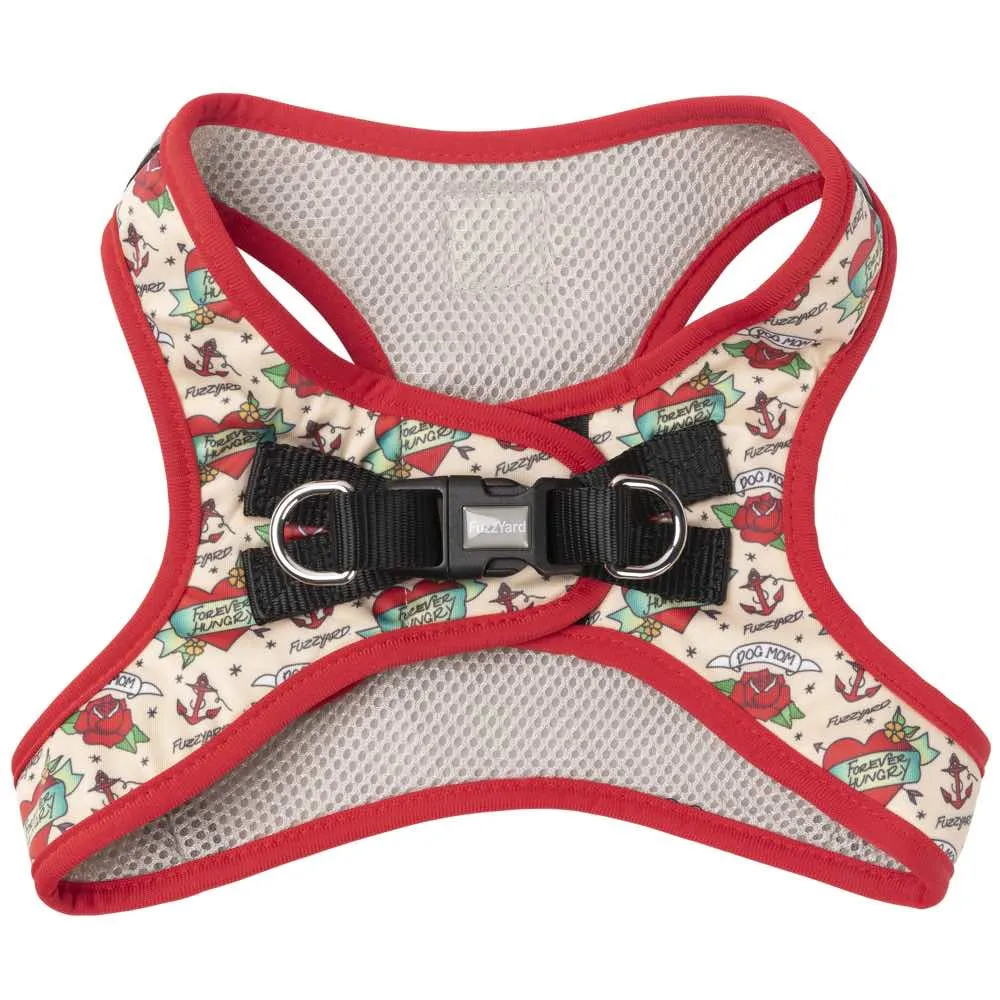 FuzzYard Step-In Dog Harness (Ink'd Up)