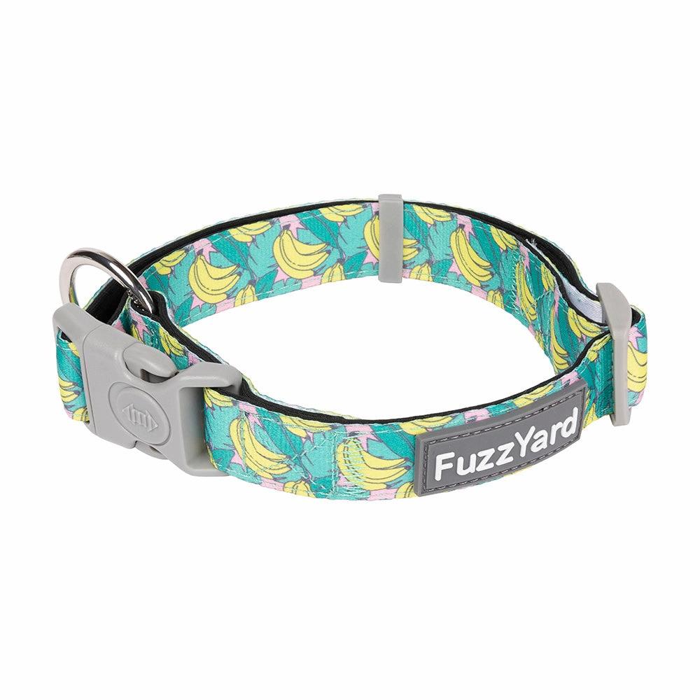 Fuzzyard Dog Collar Bananarama M 32-50cm