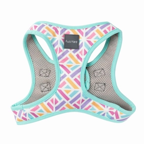 FuzzYard Dog Step In Harness Bubblegum Burst XL