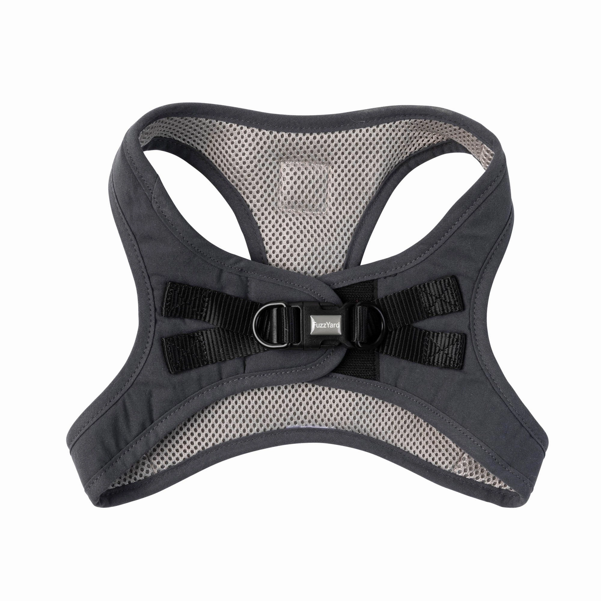 FuzzYard Life Step In Dog Harness Slate Grey Extra Extra Small