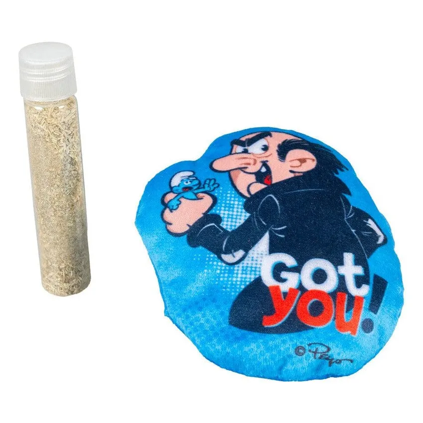 Gargamel catnip toy 9x2x10cm blue