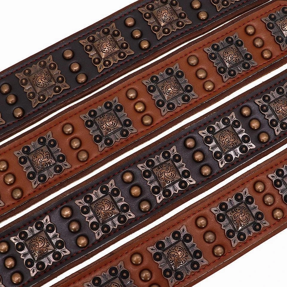 Genuine Leather Classic Collar