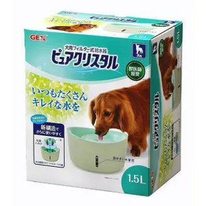 GEX Dog Pure Crystal Water Fountain 1.5L