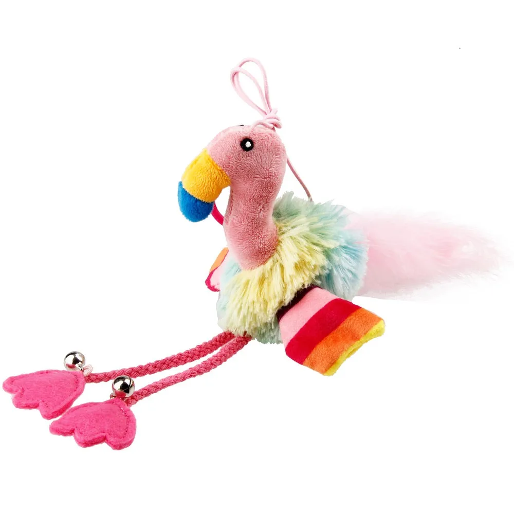 GiGwi Finger Teaser Catnip Cat Toy (Flamingo)