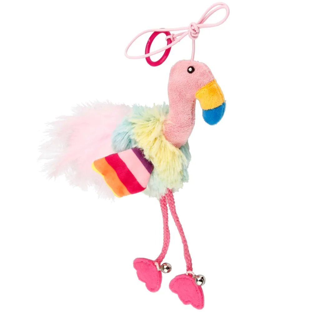 GiGwi Finger Teaser Catnip Cat Toy (Flamingo)