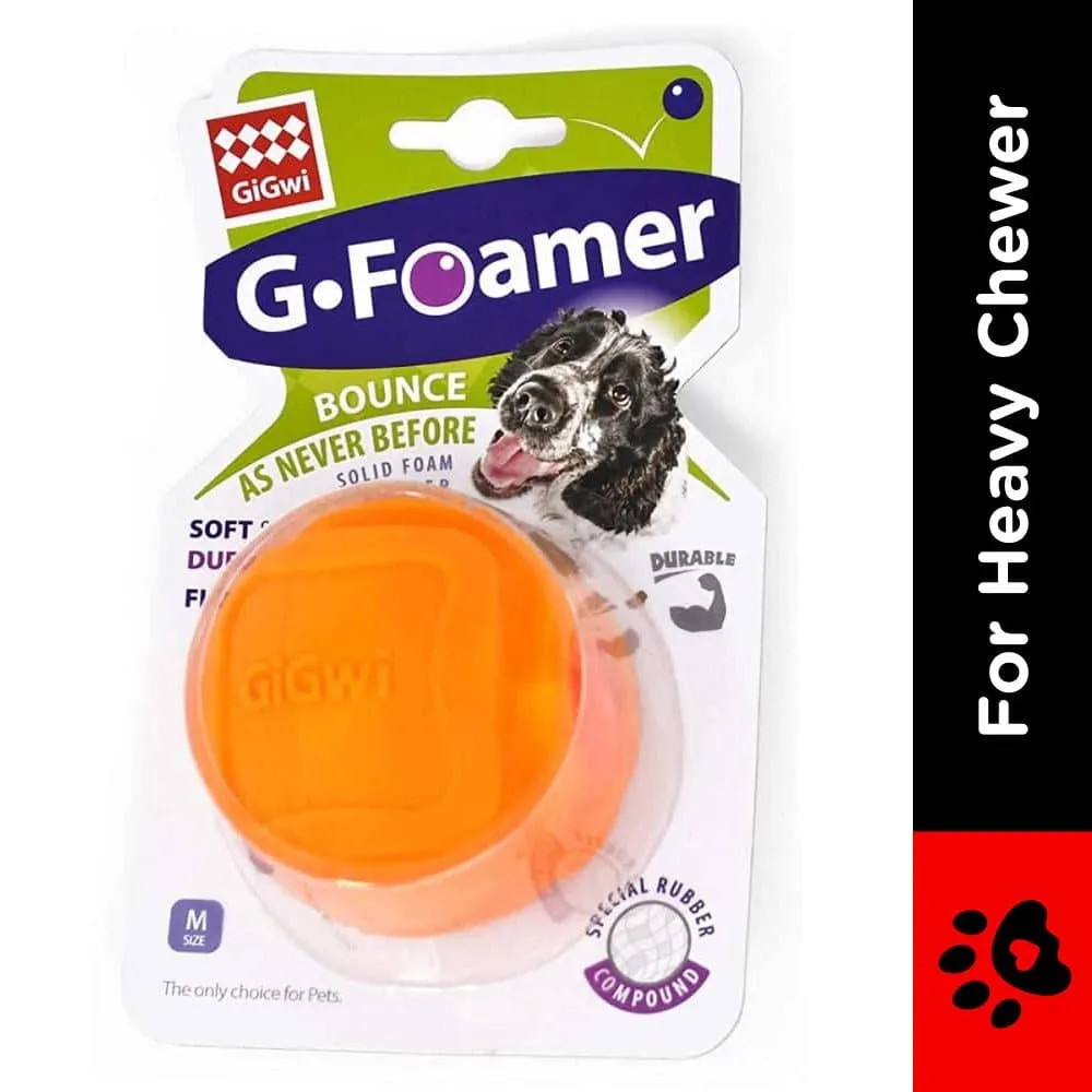 GiGwi G Foamer Ball Toy for Dogs (Orange)