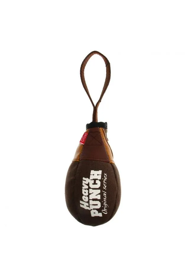 Gigwi Heavy Punch Boxing Pear With Squeaker Canvas / Leatherette / Rubber (Large)