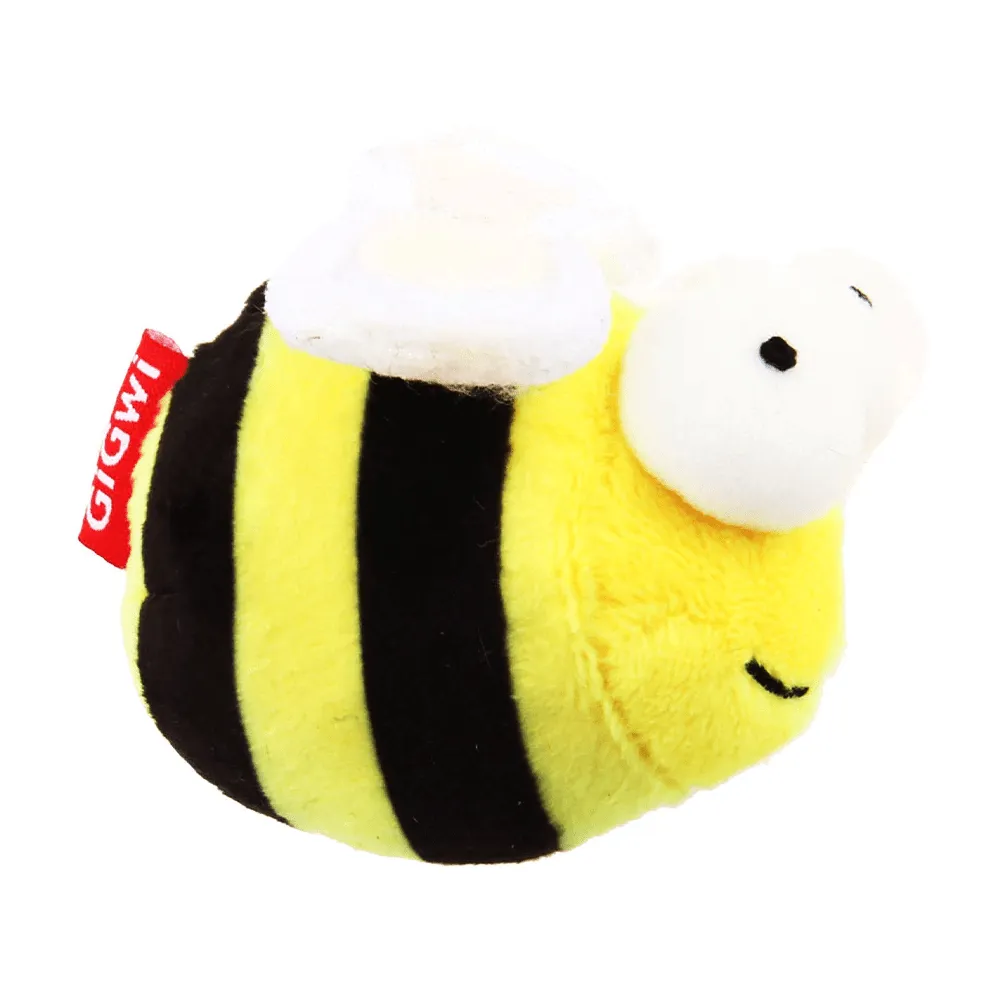 GiGwi Melody Chaser with Motion Activated Sound Chip Bee Toy for Cats (Yellow/Black)