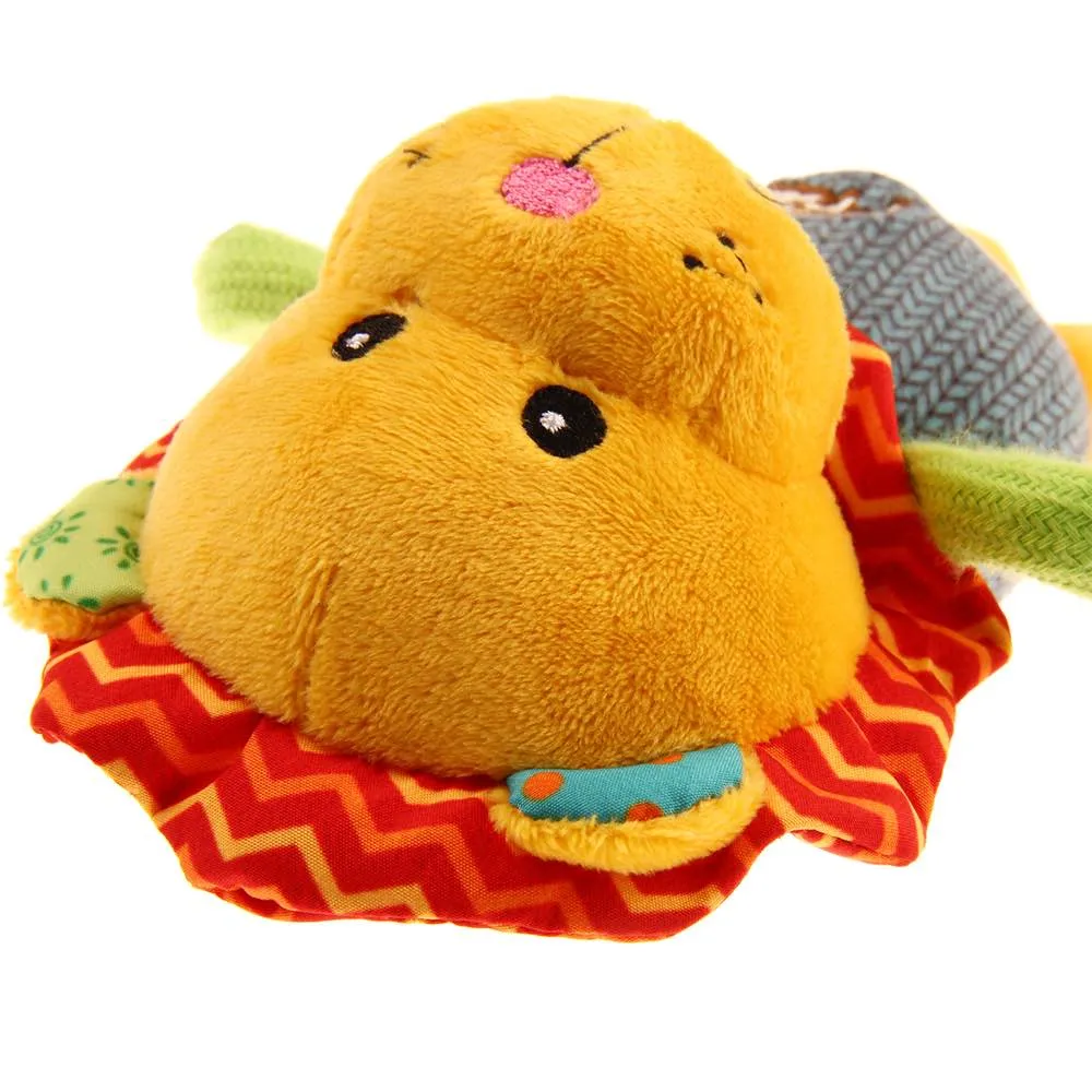 GiGwi Plush Friendz Tug Dog Toy (Lion)