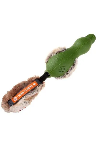GiGwi Push To Mute Duck with Plush Tail