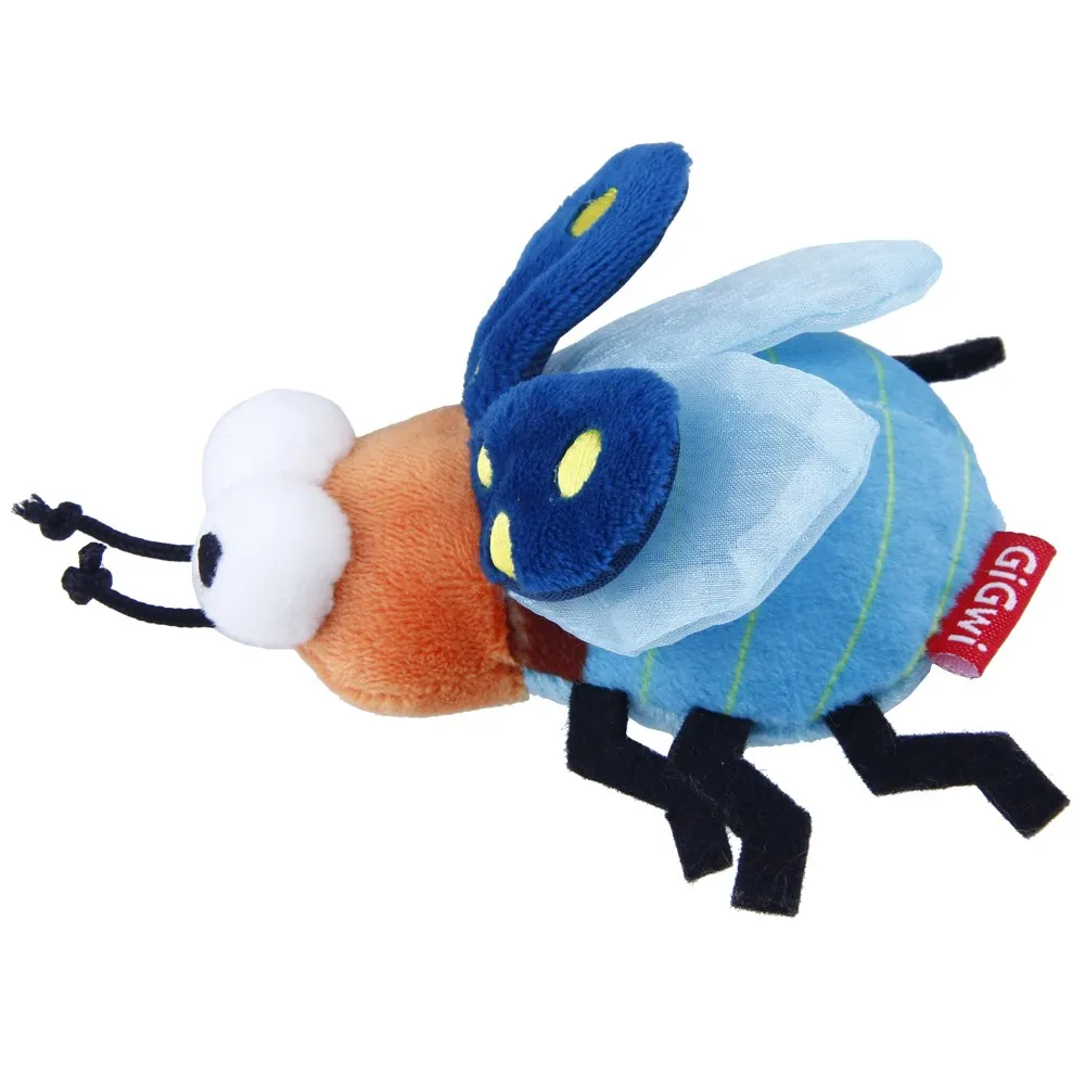 GiGwi Shining Friendz Motion Activated Catnip Plush Cat Toy (Firefly)