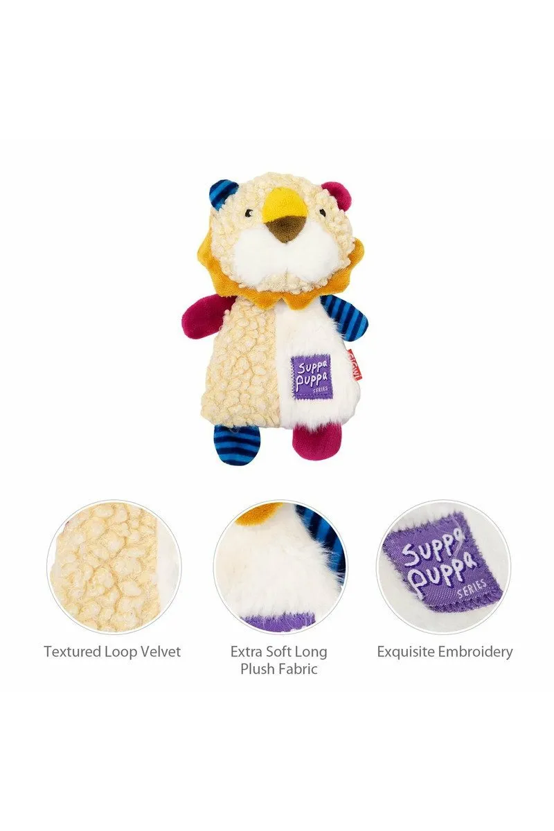 GiGwi Suppa Puppa Lion Squeaker / Crincle inside
