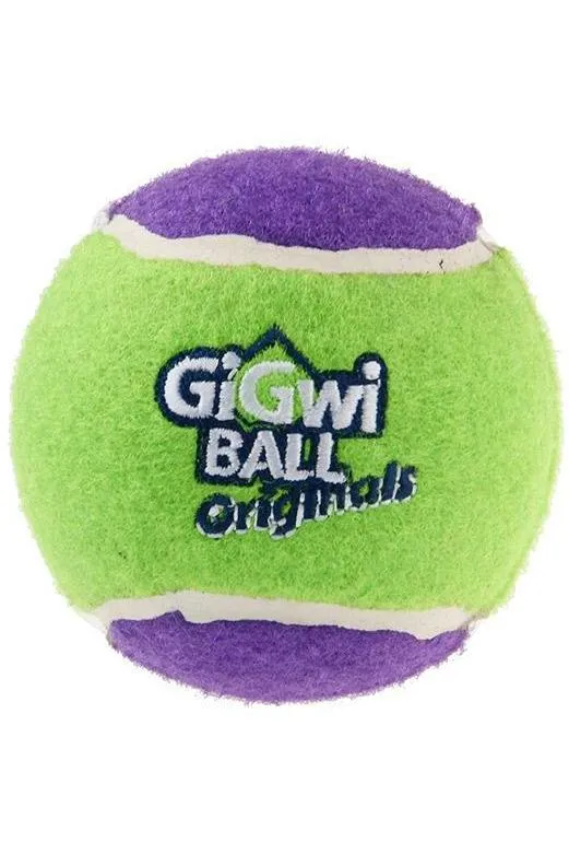 GiGwi Tennis Ball 3pcs with Different Colour in 1 pack Dog Fetch Balls
