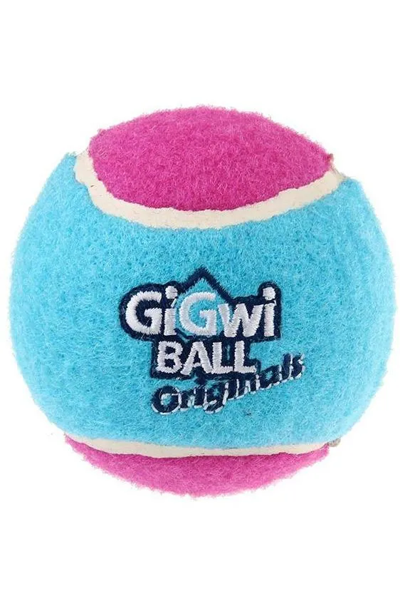 GiGwi Tennis Ball 3pcs with Different Colour in 1 pack Dog Fetch Balls